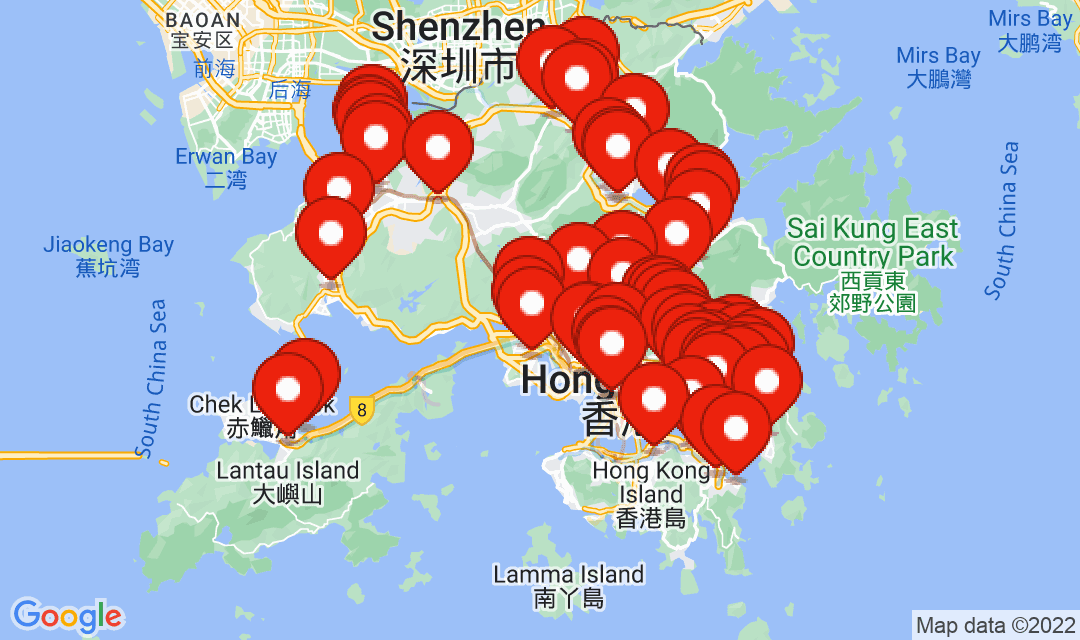 2022年8月13日強制檢測名單地圖