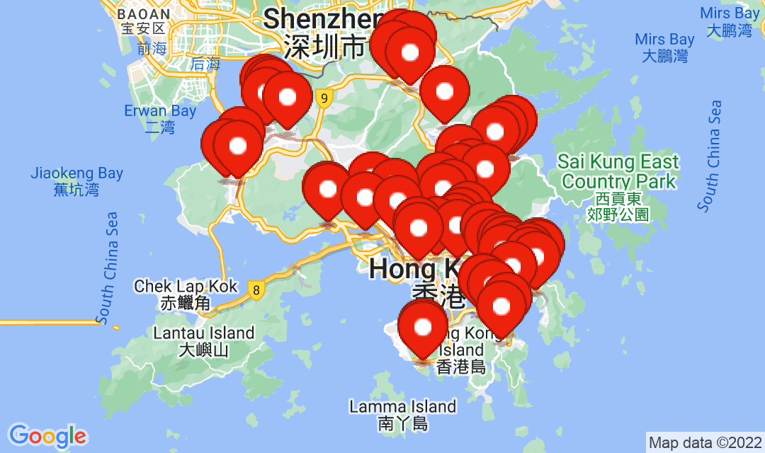 2022年8月20日強制檢測名單地圖