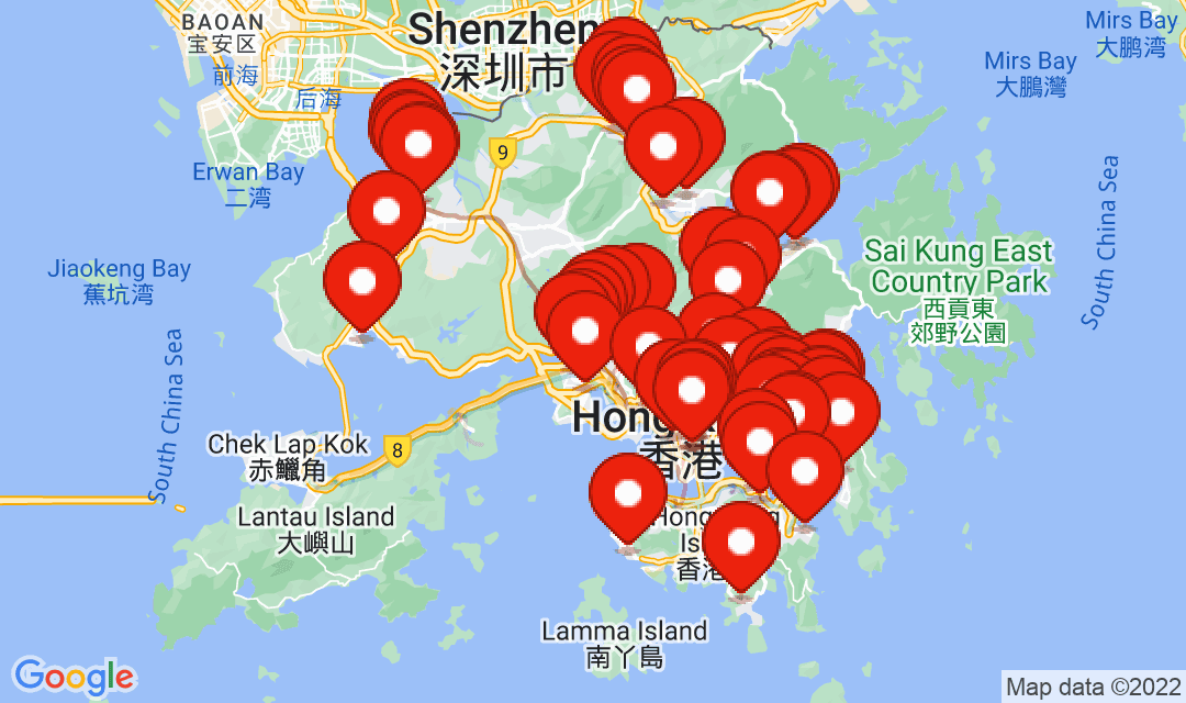 23 August 2022, Compulsory Testing Notice Map