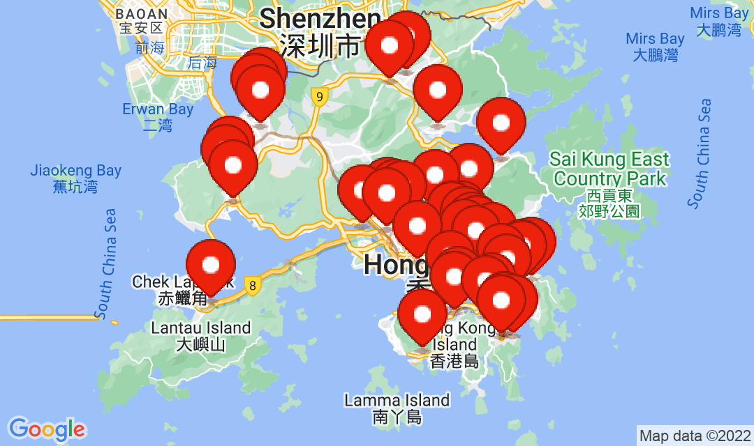 25 August 2022, Compulsory Testing Notice Map