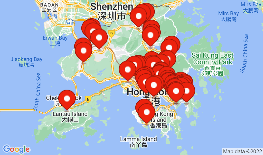 2022年9月2日強制檢測名單地圖
