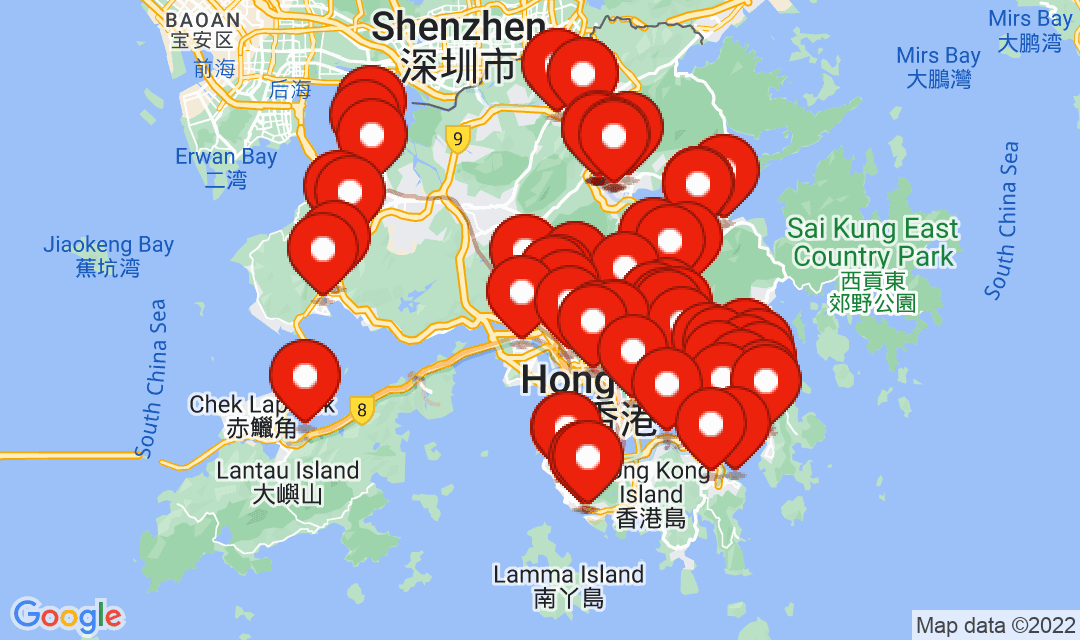 2022年9月11日強制檢測名單地圖