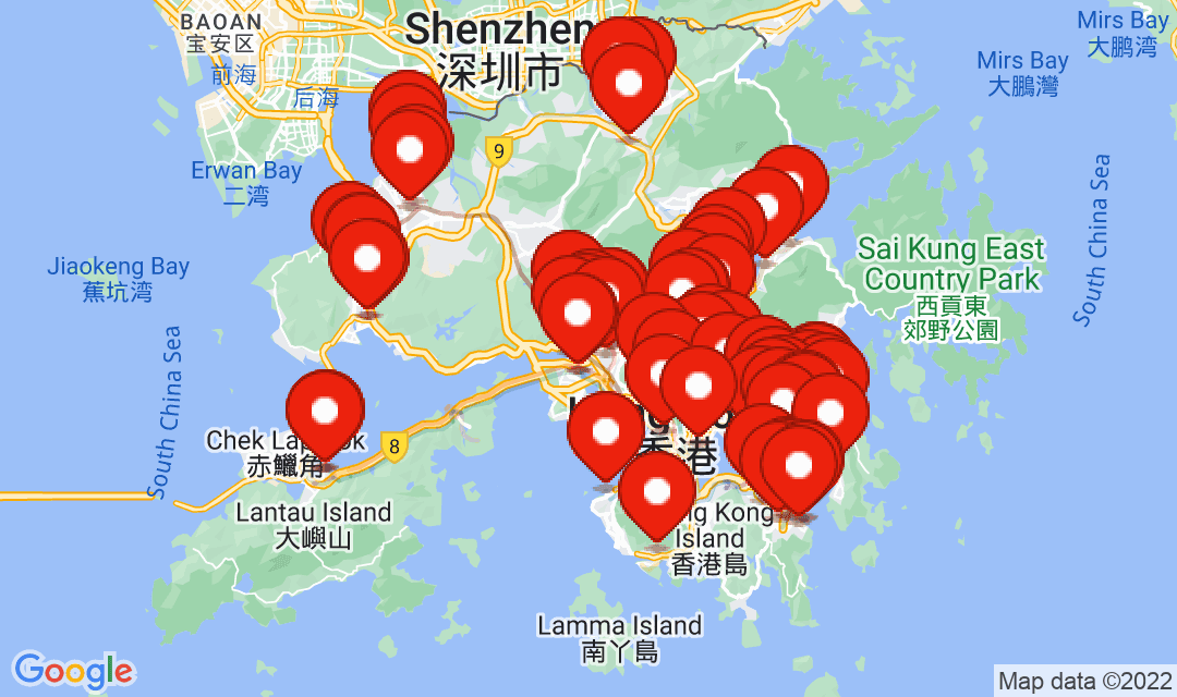 19 September 2022, Compulsory Testing Notice Map