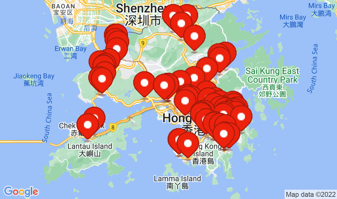 21 September 2022, Compulsory Testing Notice Map