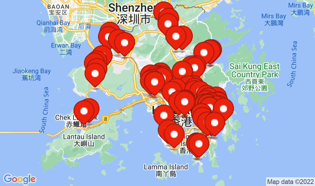 2022年9月27日強制檢測名單地圖