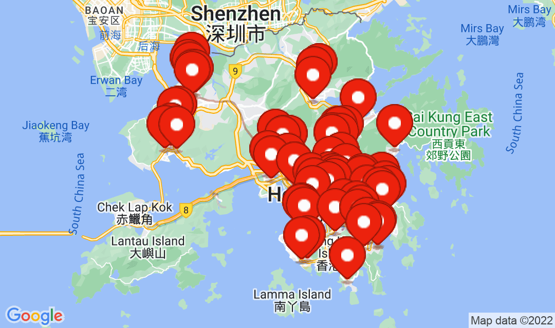 2022年10月5日强制检测名单地图