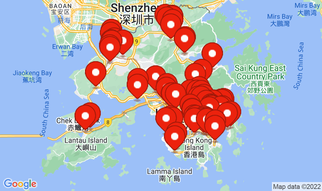 2022年10月6日强制检测名单地图