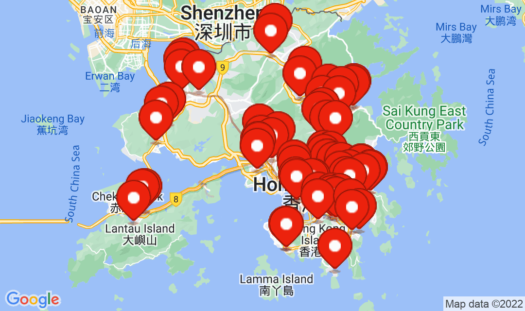 2022年10月8日强制检测名单地图