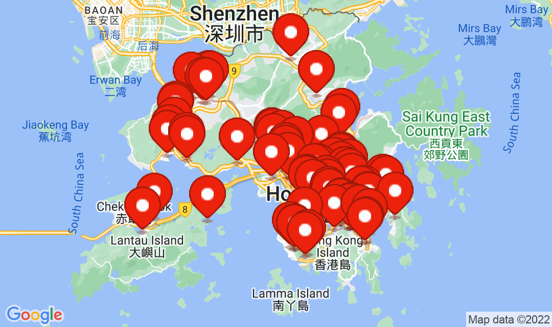 2022年10月12日強制檢測名單地圖
