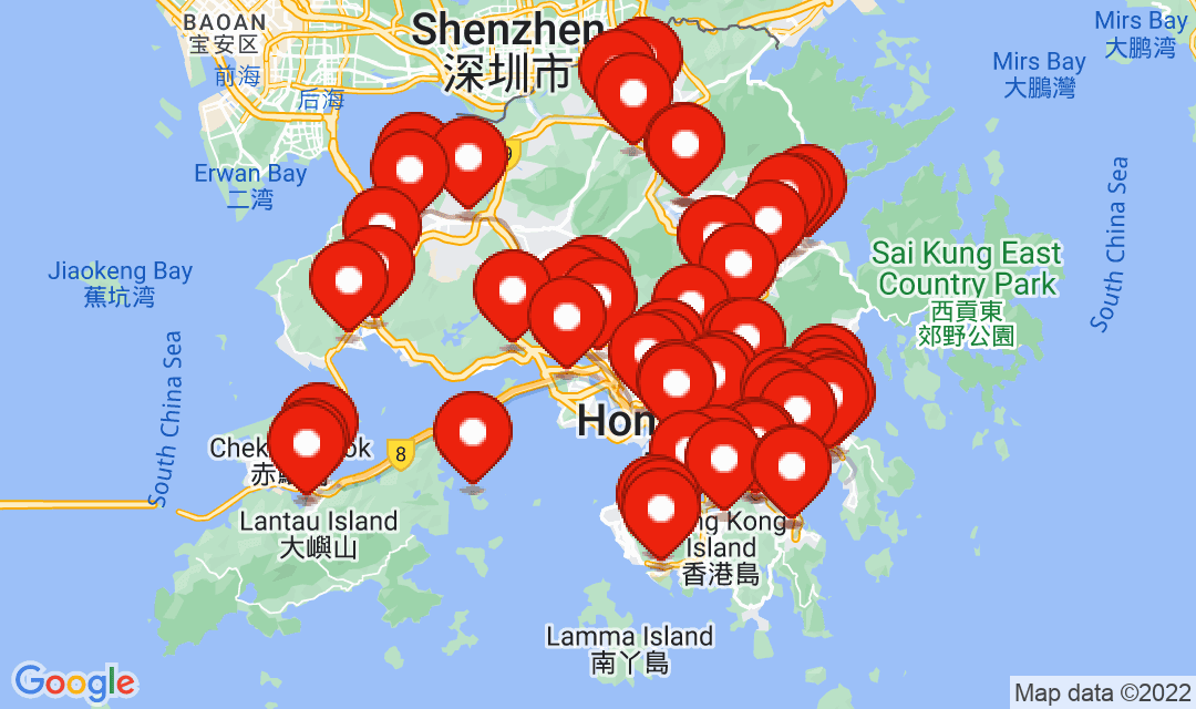 2022年10月14日強制檢測名單地圖