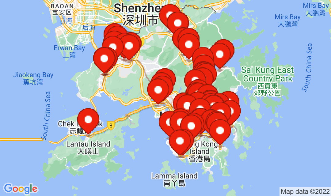 2022年10月23日強制檢測名單地圖