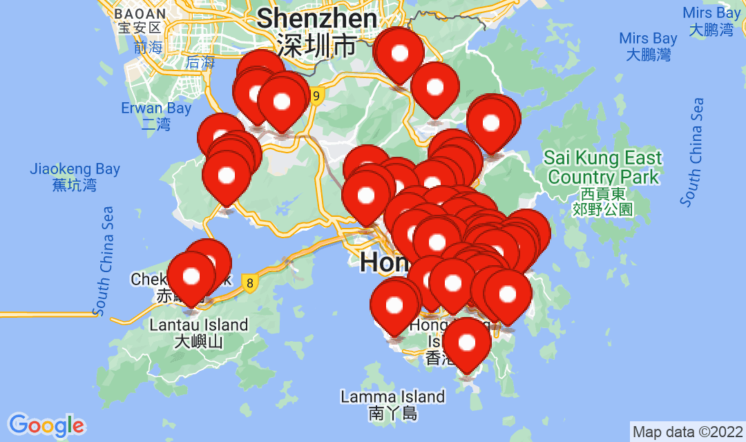 2022年10月27日強制檢測名單地圖