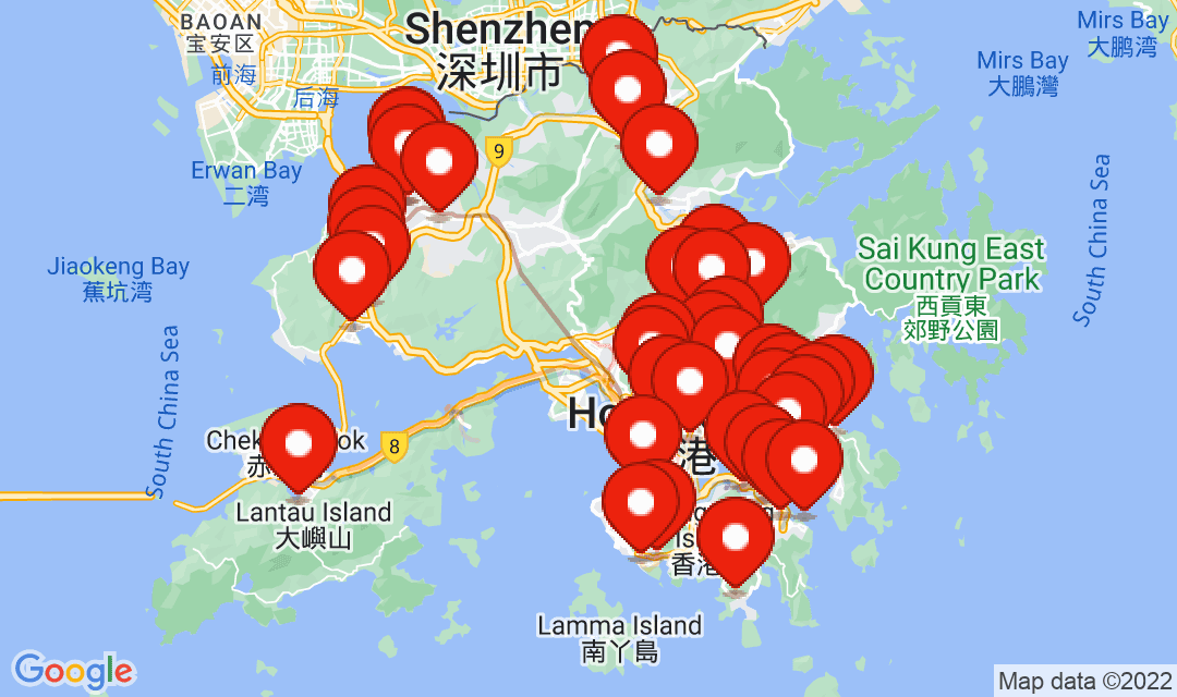 2022年10月28日強制檢測名單地圖
