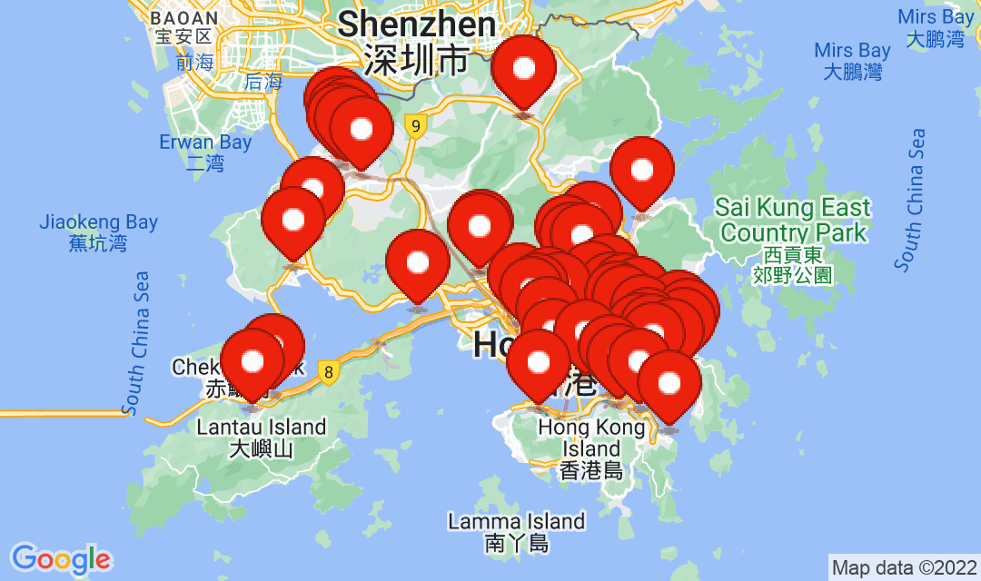 2022年10月29日強制檢測名單地圖