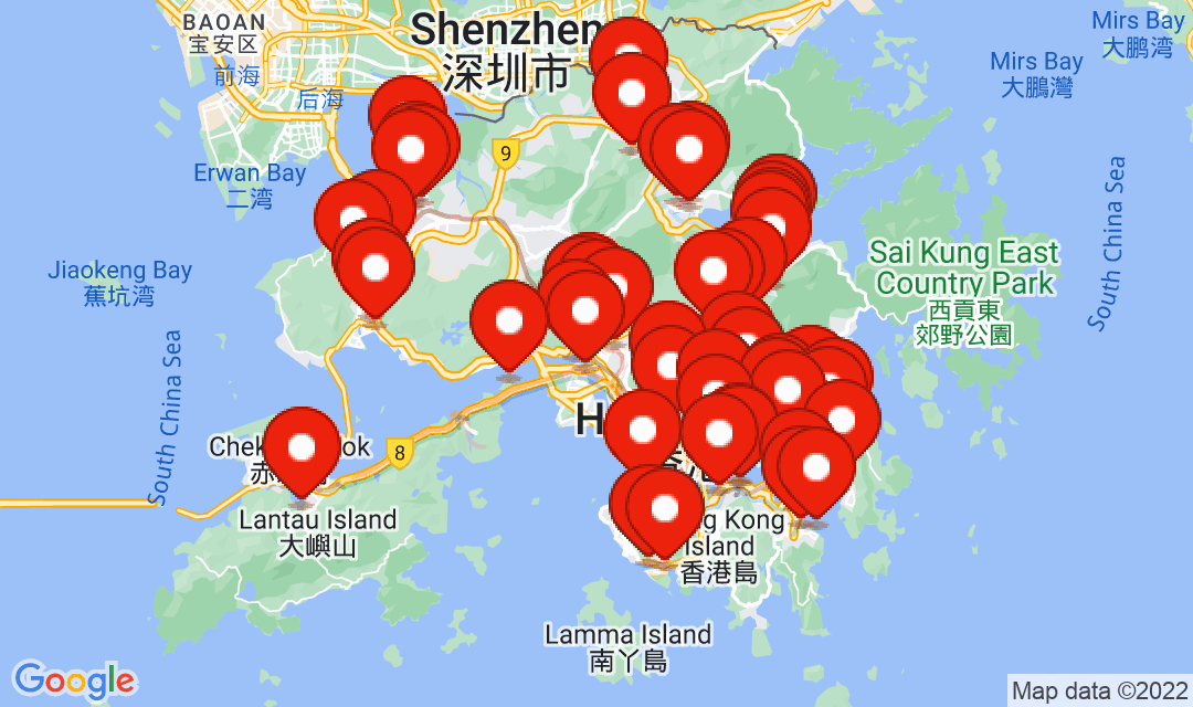 2022年10月30日強制檢測名單地圖