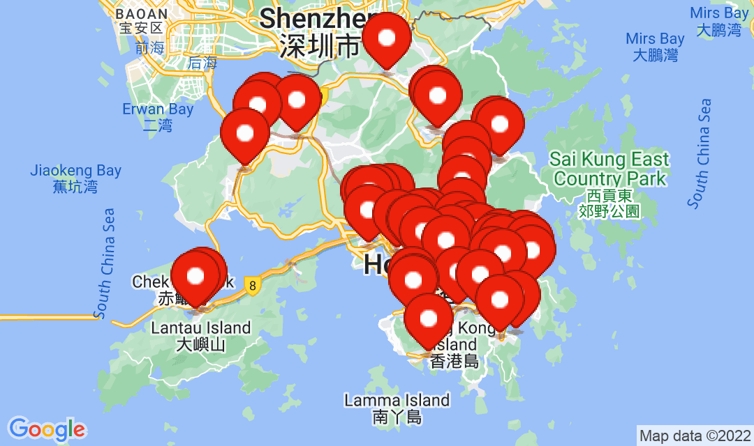 2022年11月4日強制檢測名單地圖