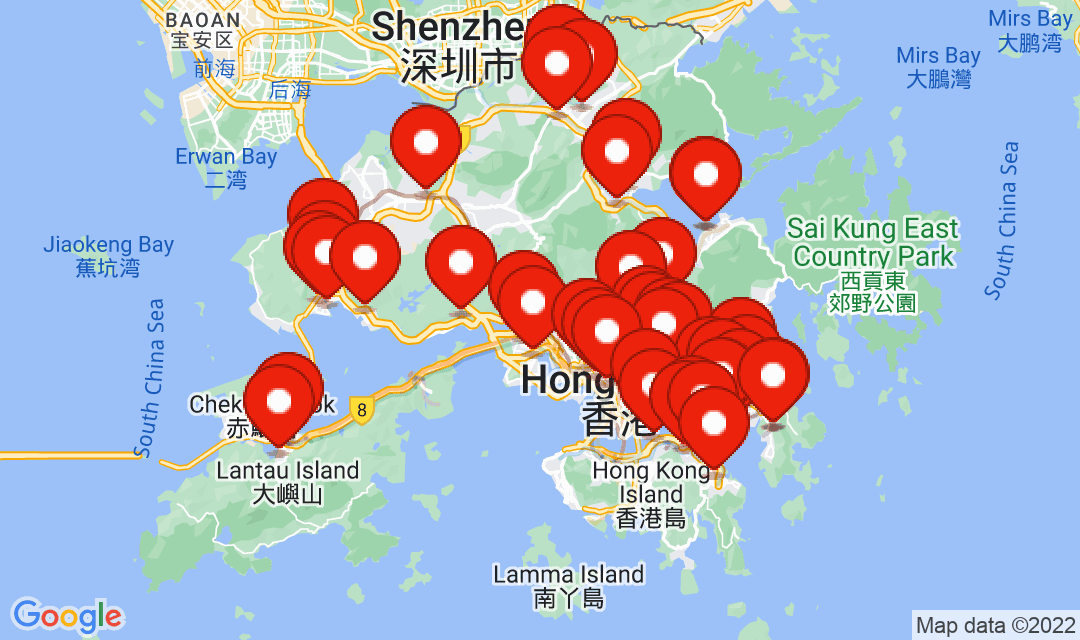 2022年11月10日強制檢測名單地圖
