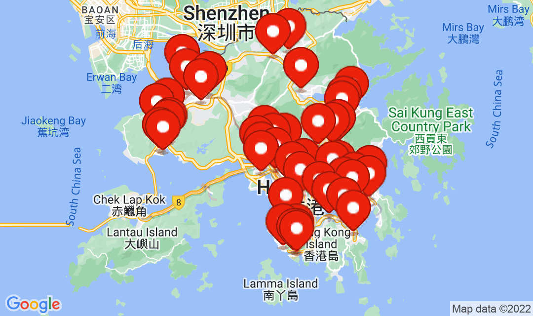 2022年11月12日強制檢測名單地圖
