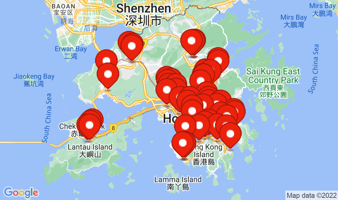2022年11月15日強制檢測名單地圖