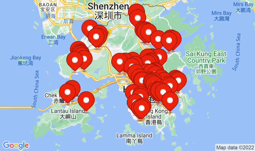 2022年11月21日強制檢測名單地圖