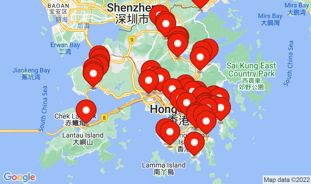 2022年11月23日強制檢測名單地圖