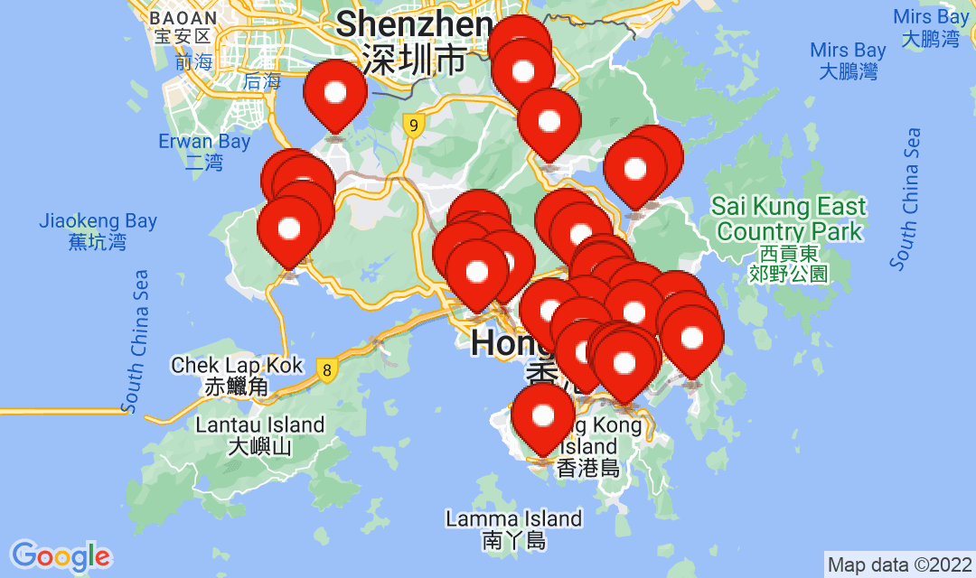 24 November 2022, Compulsory Testing Notice Map