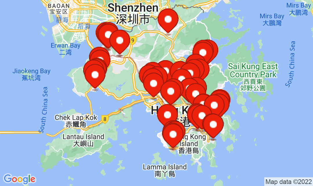 2022年11月30日強制檢測名單地圖