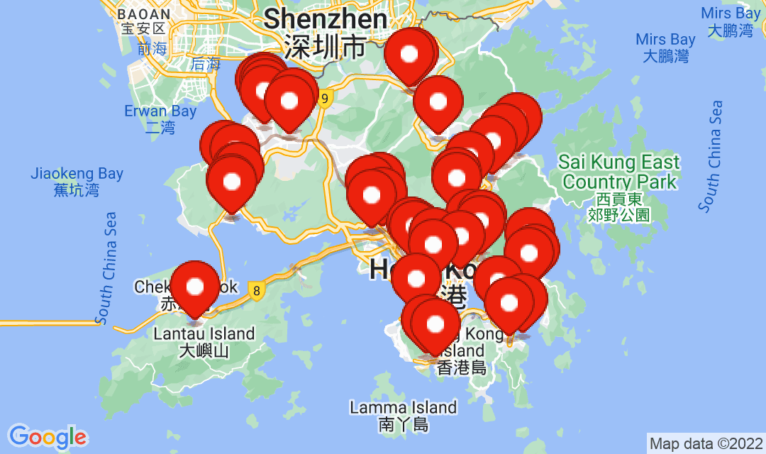2022年12月1日強制檢測名單地圖