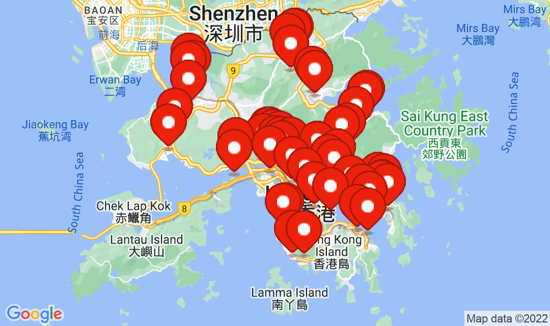 4 December 2022, Compulsory Testing Notice Map