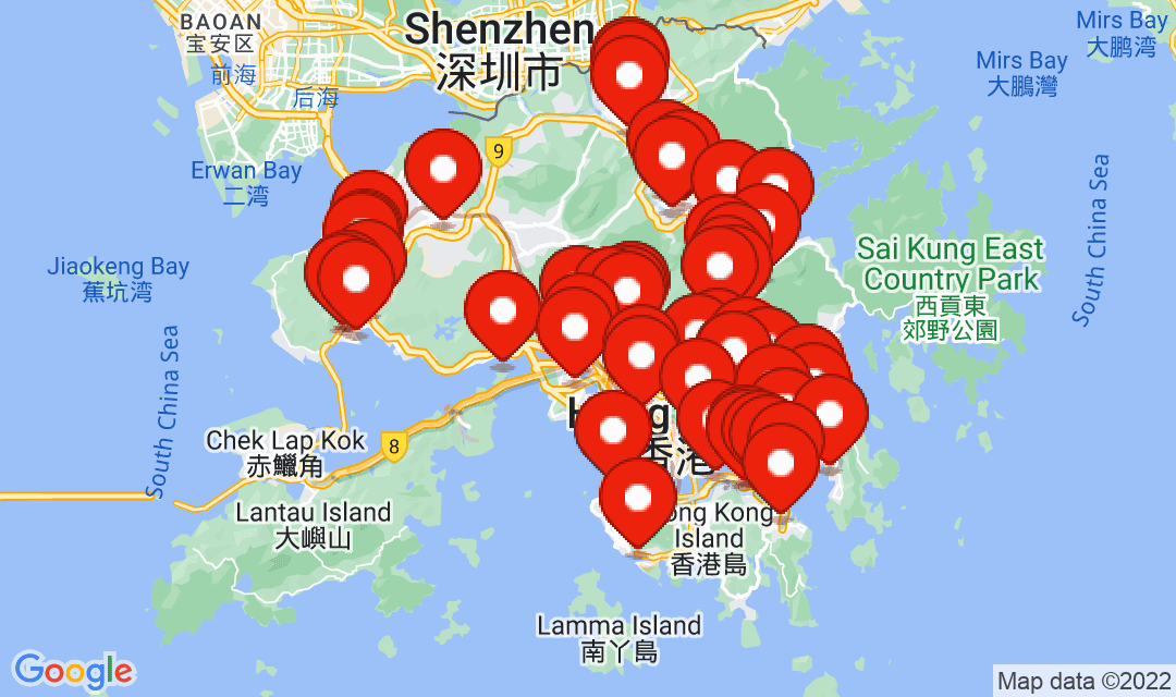 6 December 2022, Compulsory Testing Notice Map