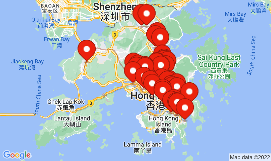 8 December 2022, Compulsory Testing Notice Map