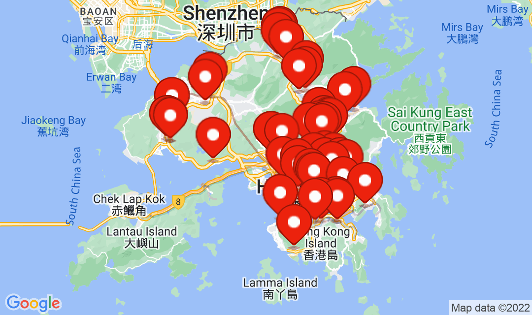 10 December 2022, Compulsory Testing Notice Map