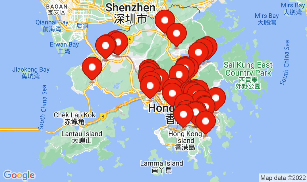 12 December 2022, Compulsory Testing Notice Map